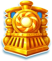 Gold train symbol from Jelly Express