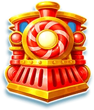 Red train symbol from Jelly Express